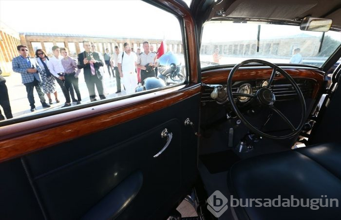 Atatürk'ün otomobilinin restorasyonu tamamlandı