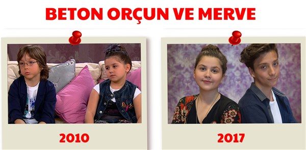 Ünlü çocuk oyuncuların değişimi

