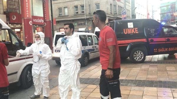 Kargo kolisinden çıkan koku 10 kişiyi hastanelik etti
.