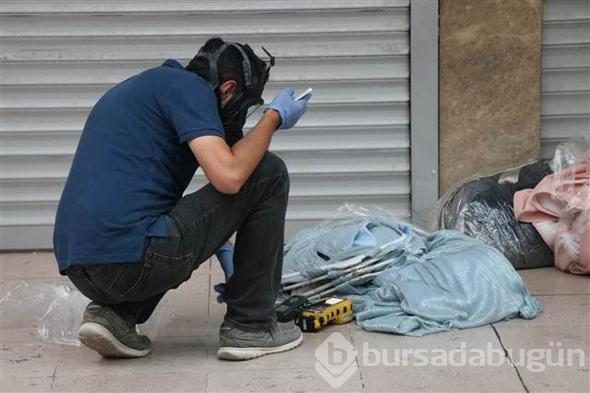 Koli açıldı 'kimyasal' yayıldı
