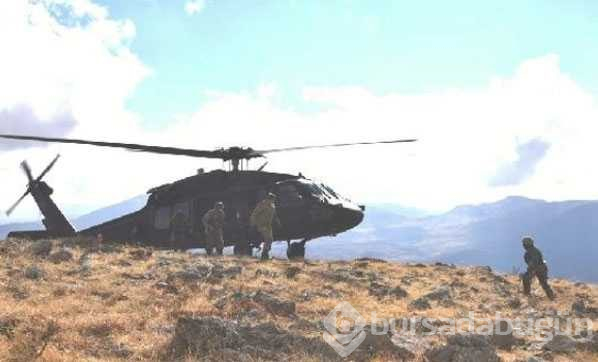 Bordo bereliler, Türkiye-İran-Irak üçgenindeki stratejik Zagros Dağları'nda konumlandı
