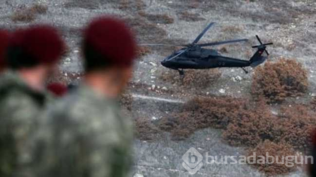 Bordo bereliler, Türkiye-İran-Irak üçgenindeki stratejik Zagros Dağları'nda konumlandı
