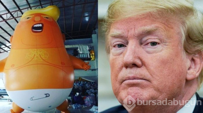 İngilizlerden ilginç Trump protestosu