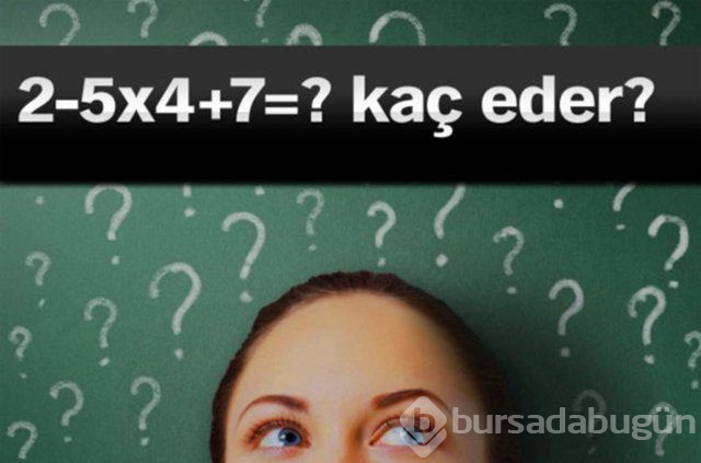 İşte enteresan zeka soruları 
