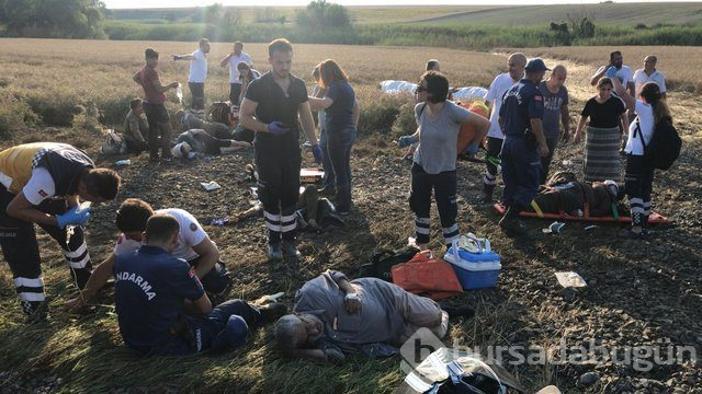 Tekirdağ'da tren kazası! İşte olay yerinden kareler