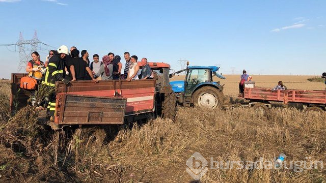 Tekirdağ'da tren kazası! İşte olay yerinden kareler