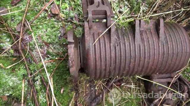 2. Dünya Savaşı'ndan kalma gizli Alman sığınağının içini görüntüledi
