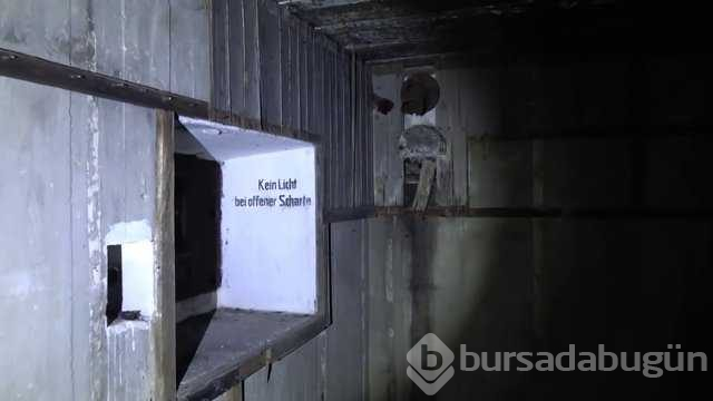 2. Dünya Savaşı'ndan kalma gizli Alman sığınağının içini görüntüledi
