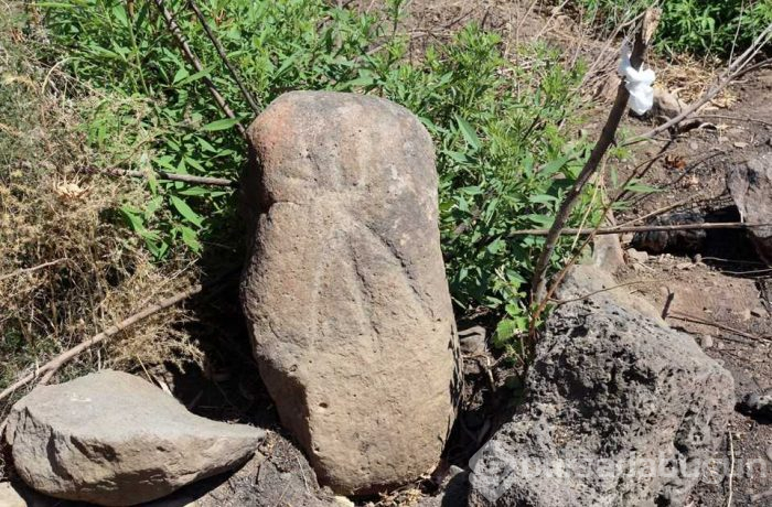 Hatay'da Kayı Boyu sembolü olan mezar taşları bulundu
