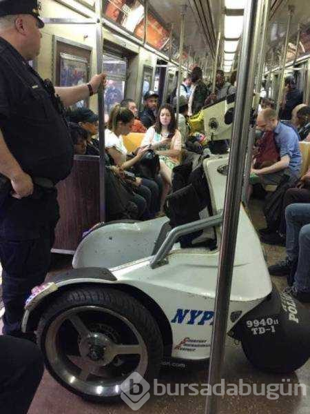 Dünyanın en garip metro yolcuları
