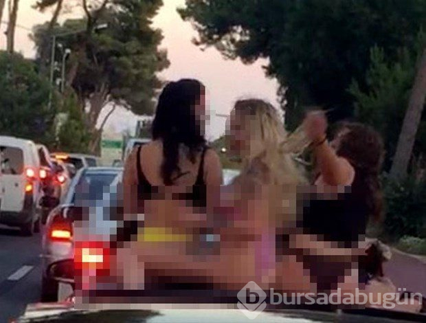 İzmir'de skandal görüntüler!

