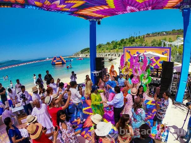 Bodrum'da milyon dolarlık Hint düğünü
