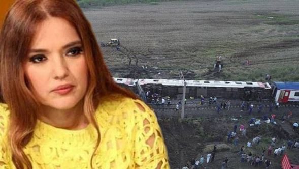 Ünlülerden tren kazası paylaşımı
