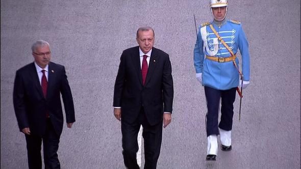 Cumhurbaşkanı Erdoğan'ın yemin töreninden kareler

