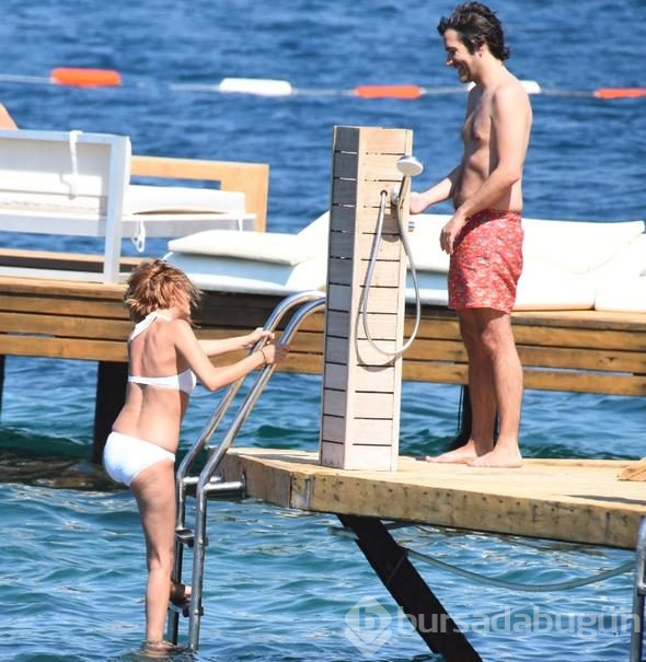 Bu kez tatil için Bodrum'da
