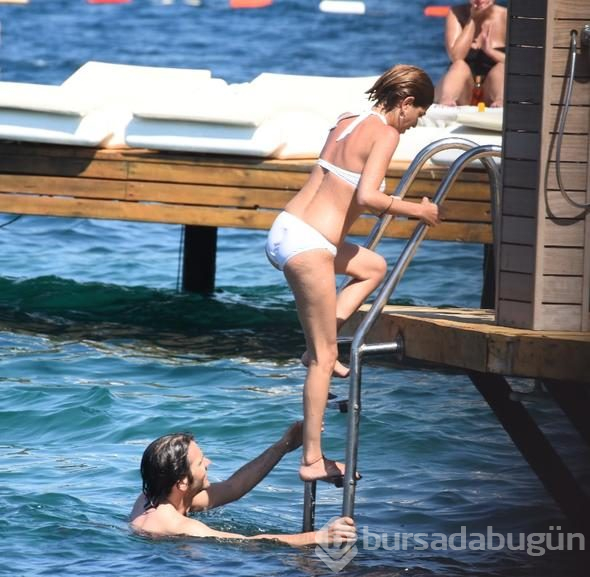 Bu kez tatil için Bodrum'da
