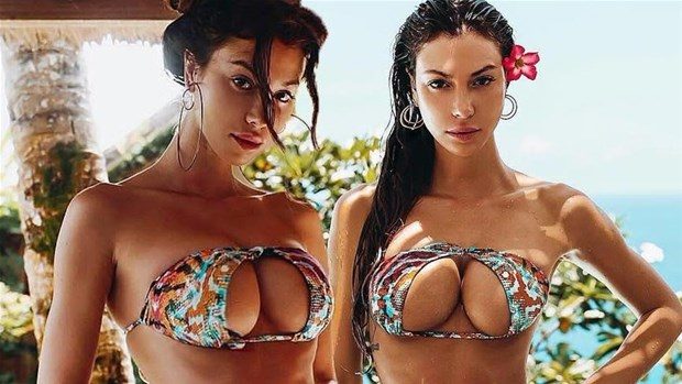 2018'in yeni trendi 'Upside Down Bikini'
