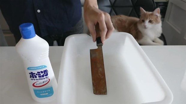 Paslı bıçağı yeniledi