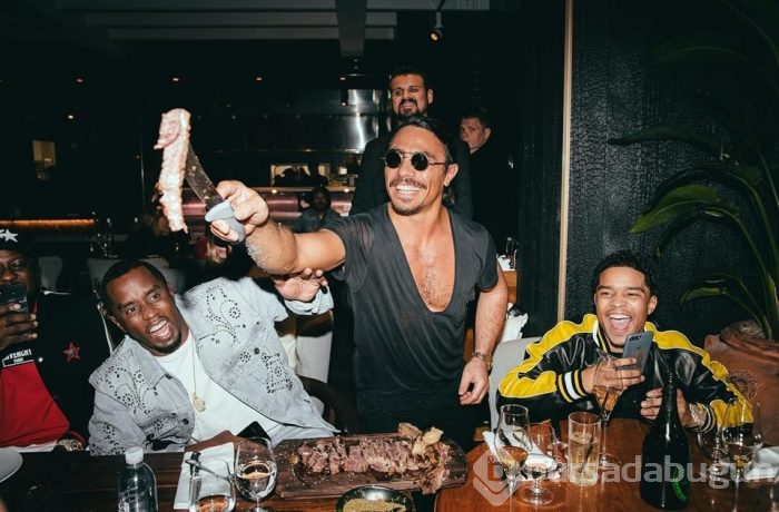 Nusret bu kez J Balvin ile tuzladı (Müdavimi olan ünlü isimler)