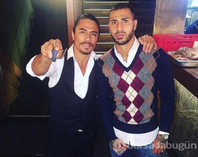 Nusret bu kez J Balvin ile tuzladı (Müdavimi olan ünlü isimler)