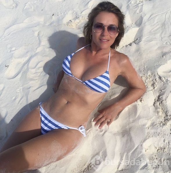 Elizabeth Hurley yine bildiğini okudu
