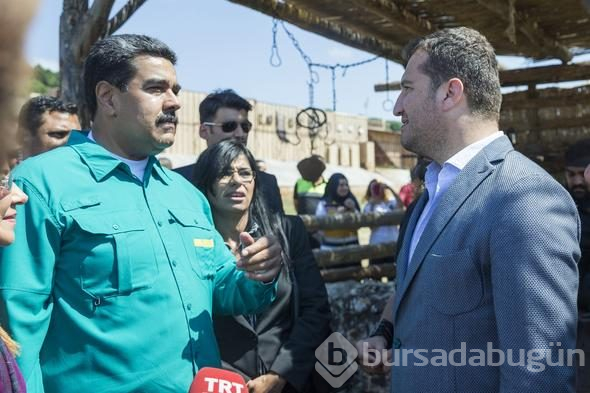 Maduro'dan Diriliş Ertuğrul dizisi setine ziyaret
