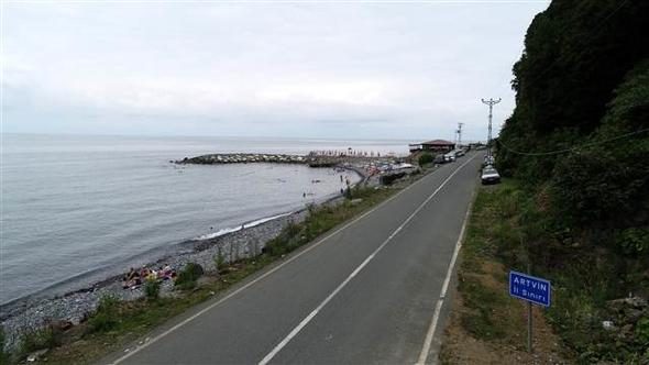 Rize ile Artvin illeri arasındaki plaj, sınır anlaşmazlığına yol açtı
