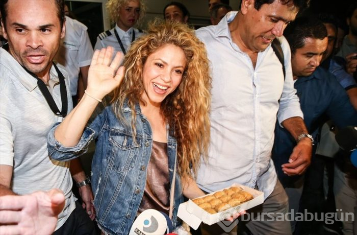 Shakira İstanbul'da