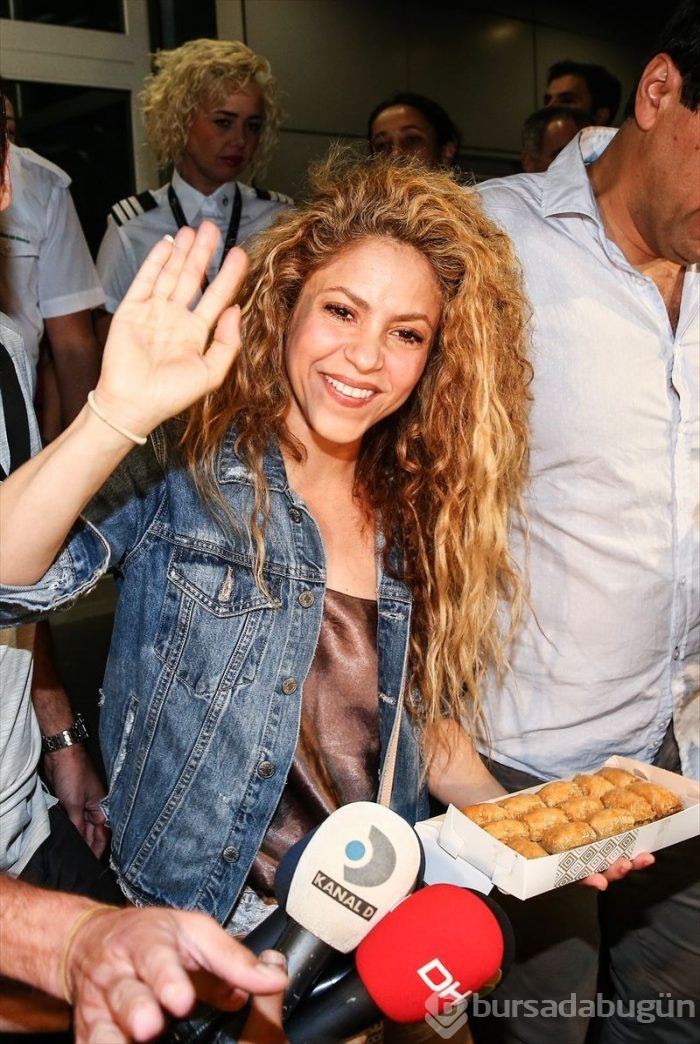 Shakira İstanbul'da