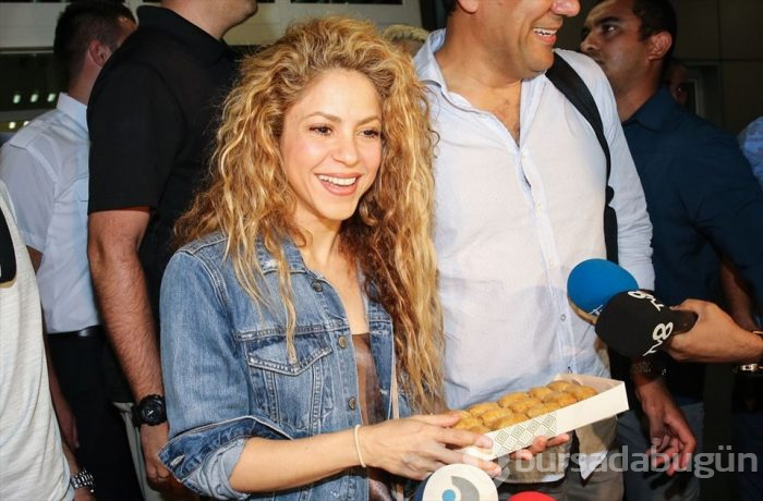 Shakira İstanbul'da