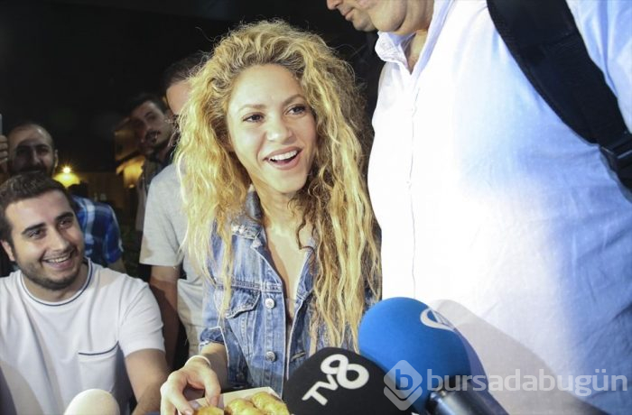 Shakira İstanbul'da