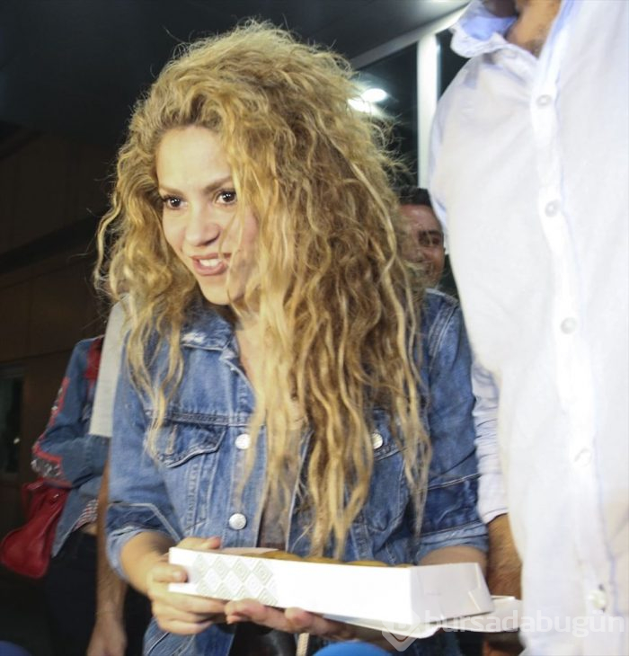 Shakira İstanbul'da