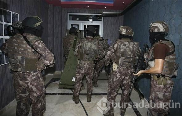 Ankara'da uyuşturucu satıcılarına operasyon
