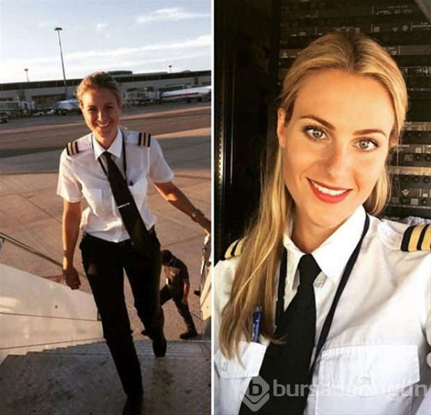 Kuaförlüğü bıraktı, pilot oldu!