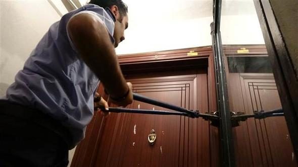 Cihangir'de ürperten olay

