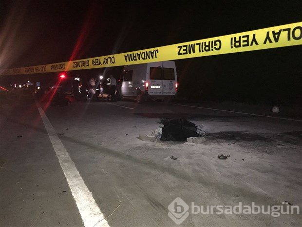 Bursa'da çarpışan iki motosiklet alev aldı: 3 ölü, 1 yaralı
