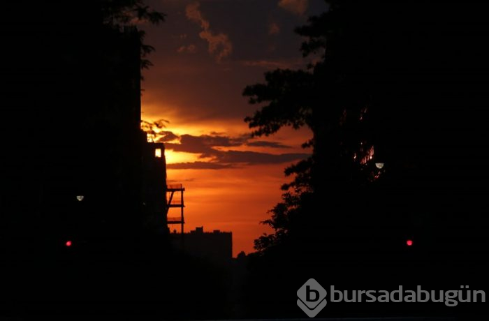 New York da gün batımı "Manhattanhenge"