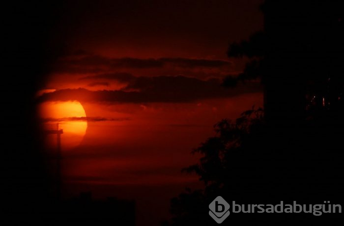 New York da gün batımı "Manhattanhenge"