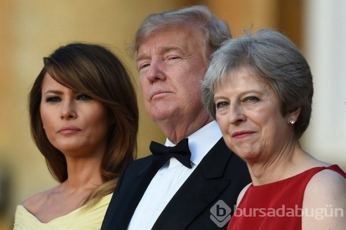 Trump'ın İngiltere ziyareti protestolarla başladı