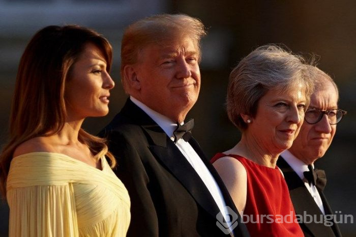 Trump'ın İngiltere ziyareti protestolarla başladı