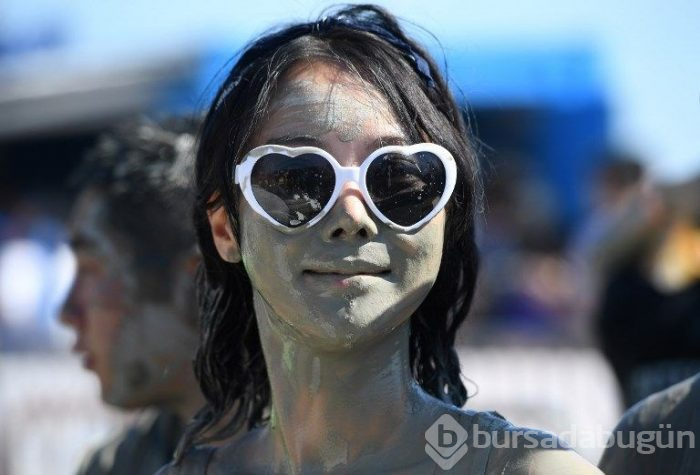 Güney Kore'de çamur festivali