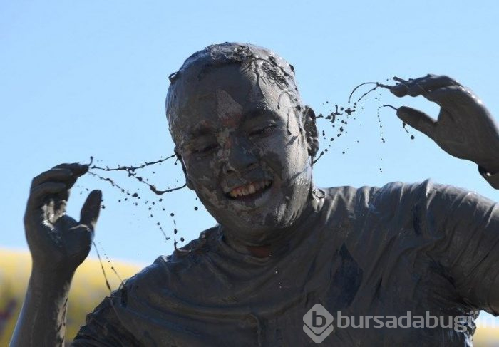 Güney Kore'de çamur festivali
