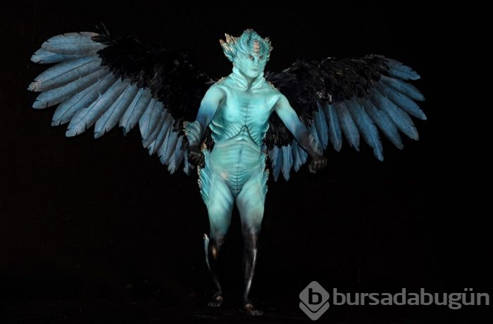 Dünya Vücut Boyama Festivali'nden renkli kareler