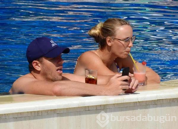 Wimbledon'da elendi, tatile çıktı!
