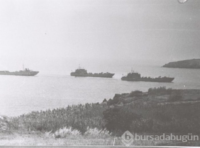 44. yıl dönümünde Kıbrıs Barış Harekatı'nın tarihi görüntüleri