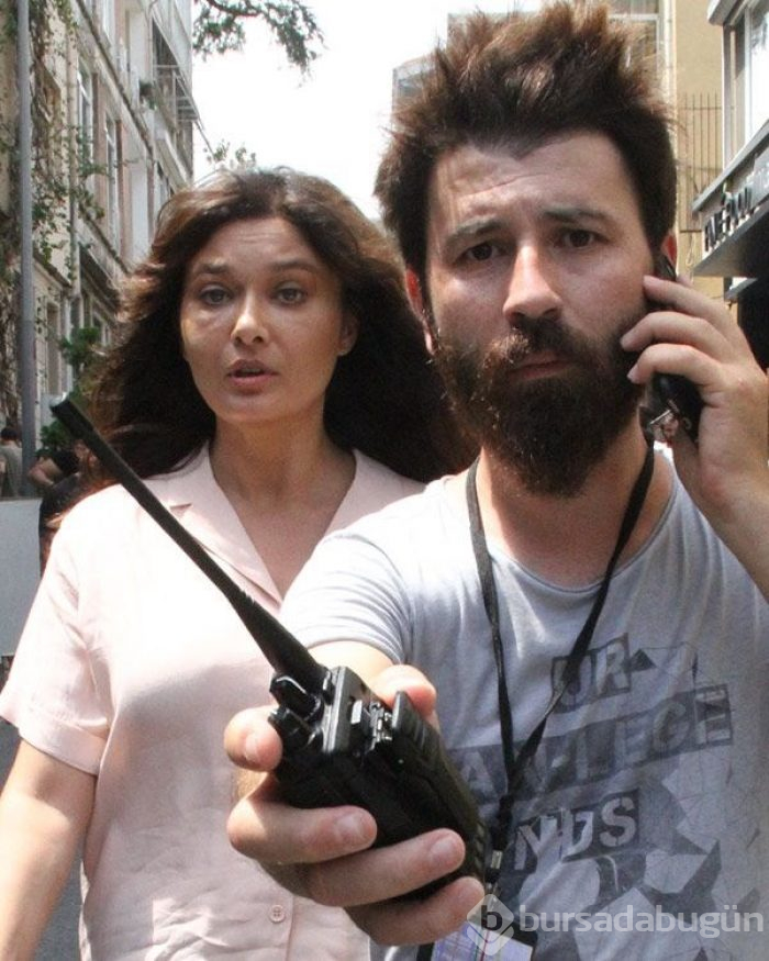 Nurgul Yeşilçay'a 20 kişilik etten duvar (Sette gerginlik)