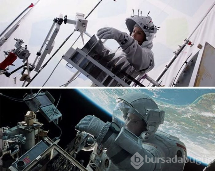 Filmlerin ve dizilerin ünlü sahnelerinin gerçek görüntüleri (Kamera arkası)