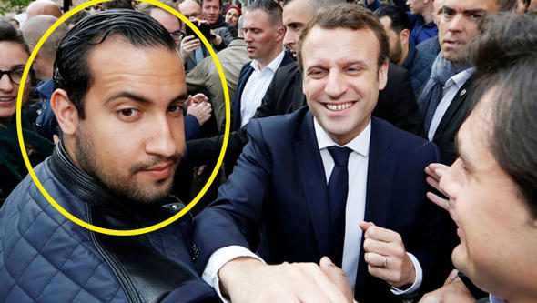Her yere yanında gidiyordu! Macron o korumayı kovdu
