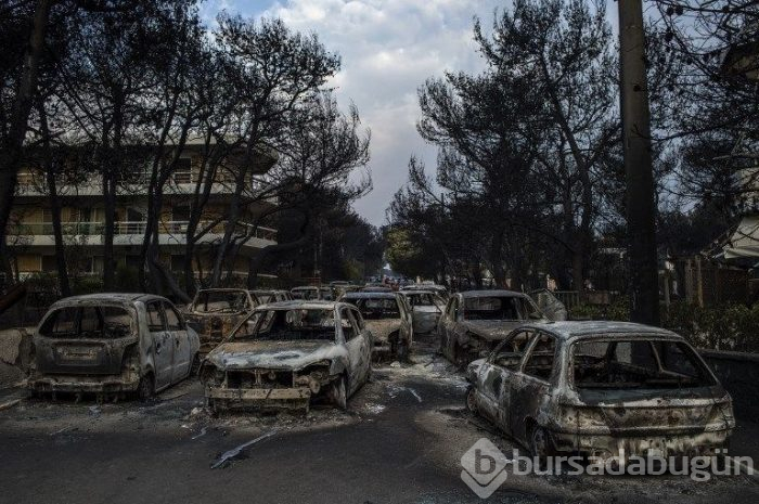 Yunanistan'daki orman yangınında ölü sayısı 77'ye yükseldi (180'i aşkın yaralı var)