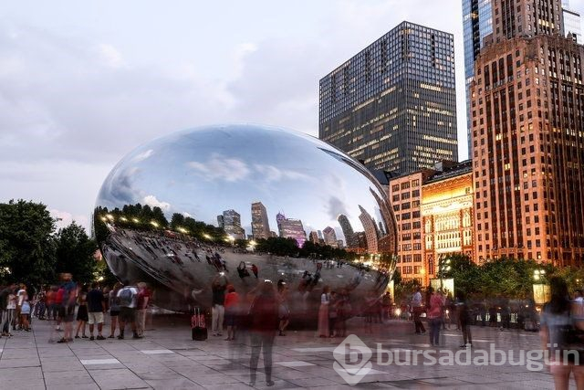 Chicago'nun "Bulut Kapısı"na turist ilgisi